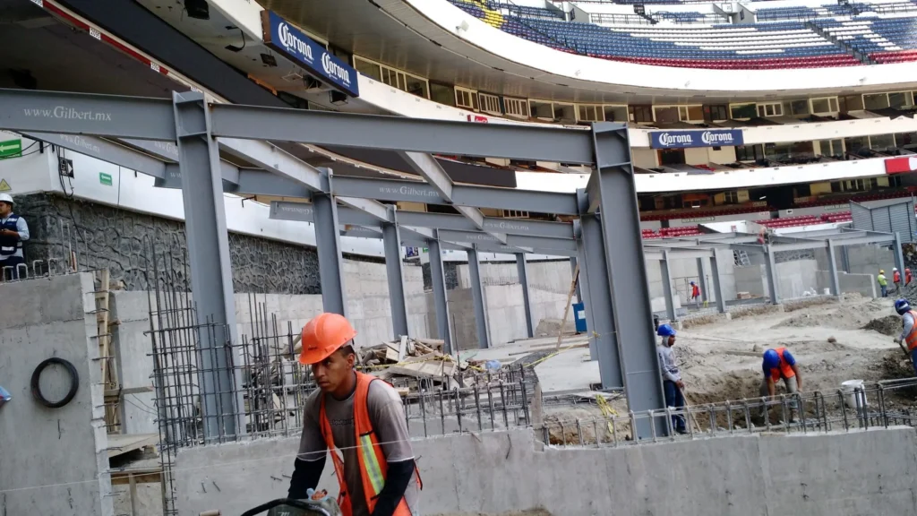 Estadio Azteca — ingeniería estructural, Alonso Asociados