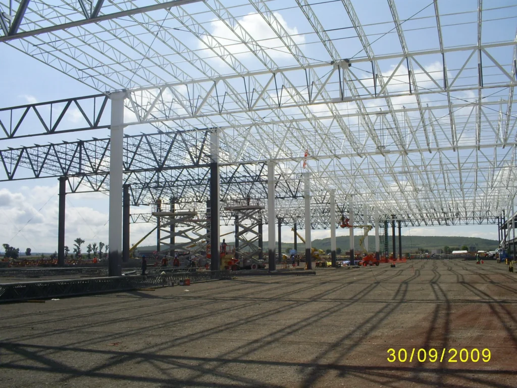 P&G Planta Milenio — ingeniería estructural, Alonso Asociados